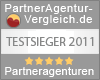 PartnerAgentur-Testsieger-Siegel Partneragentur Vergleich Testsieger Logo